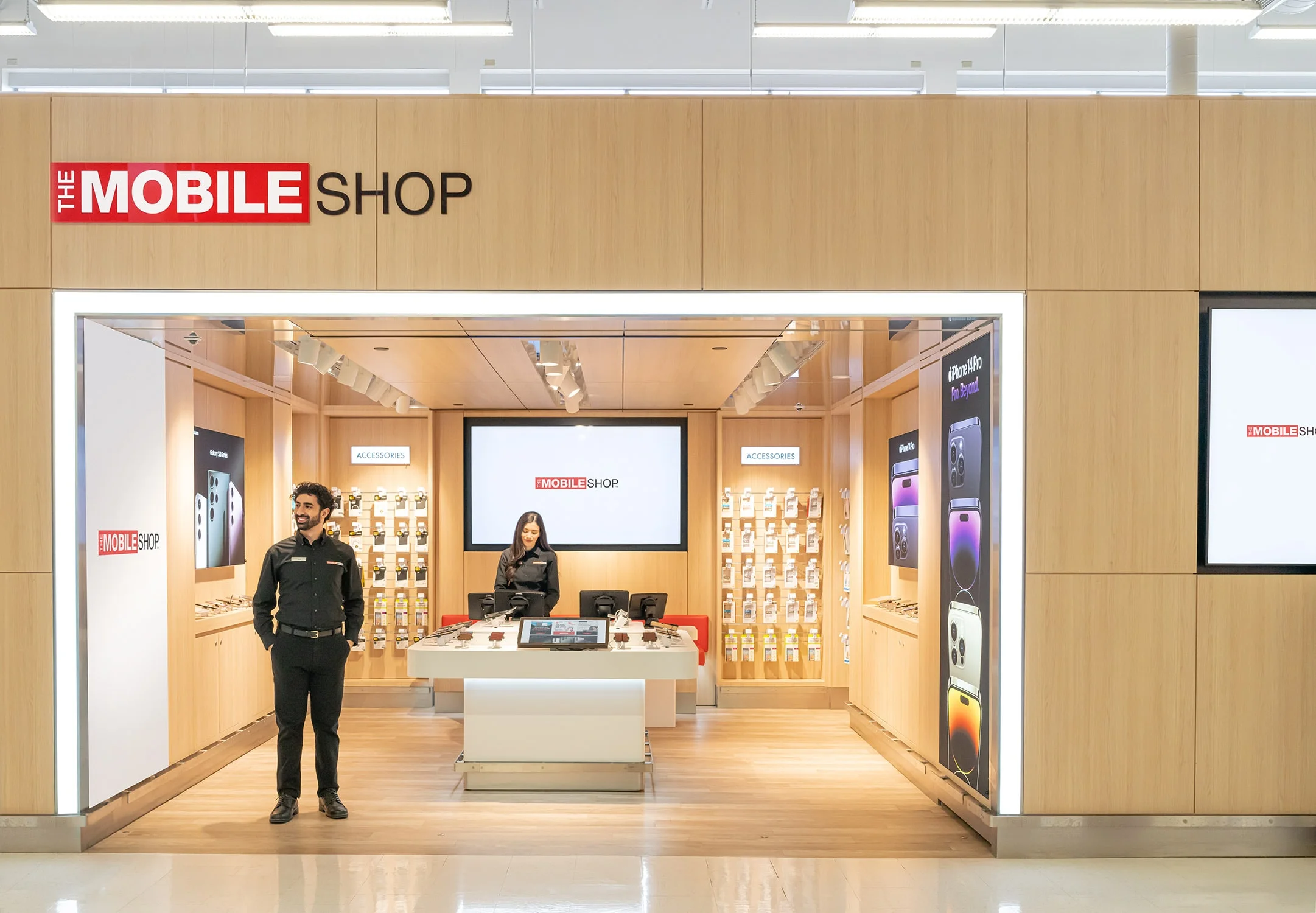 The Mobile Shop kiosk